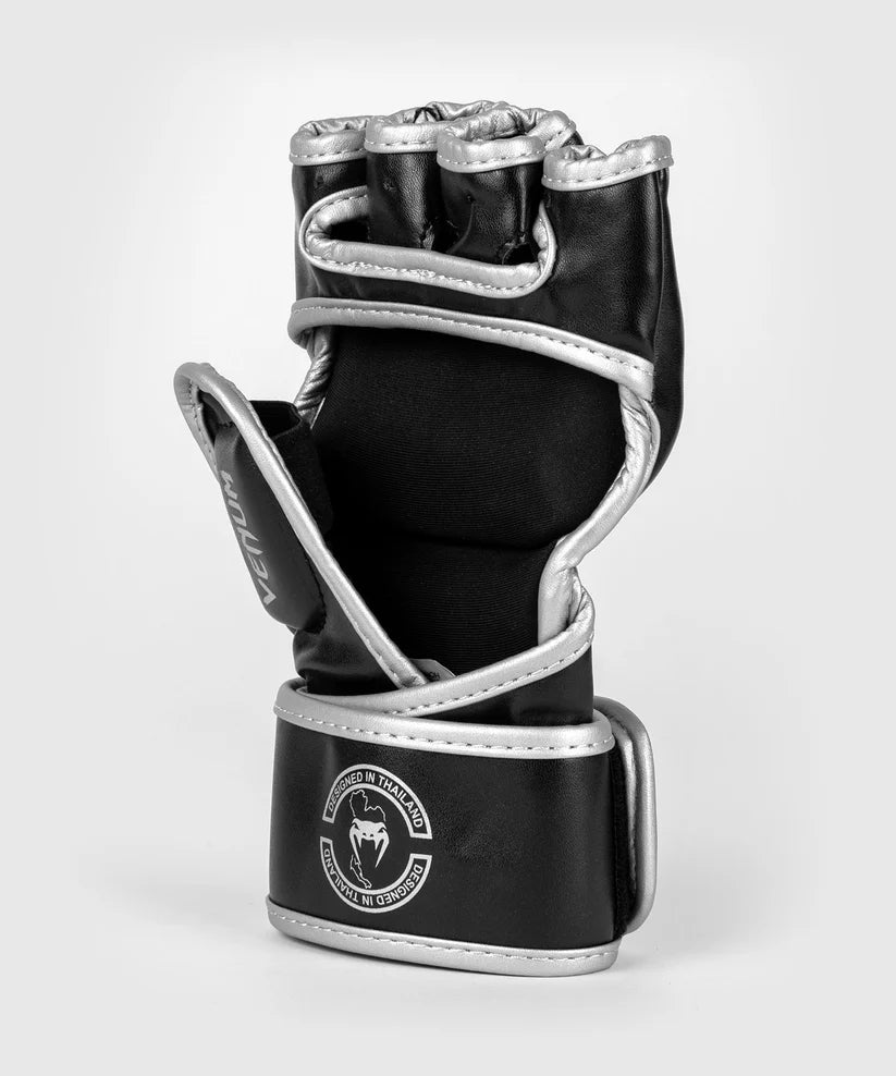 Venum Challenger 2.0 MMA Gloves - Black/Silver Image 3