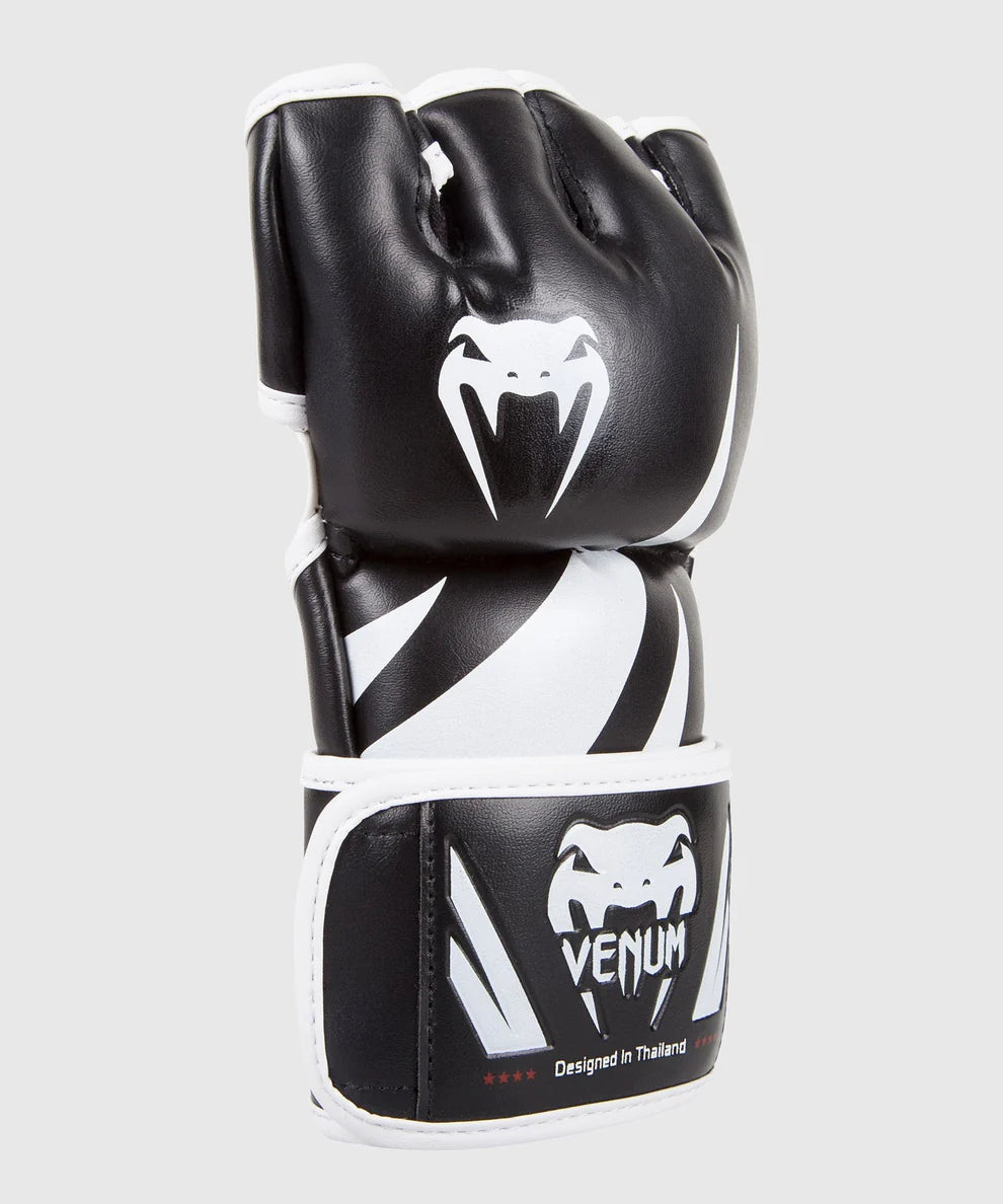 Venum Challenger 2.0 MMA Gloves - Black/White Image 3