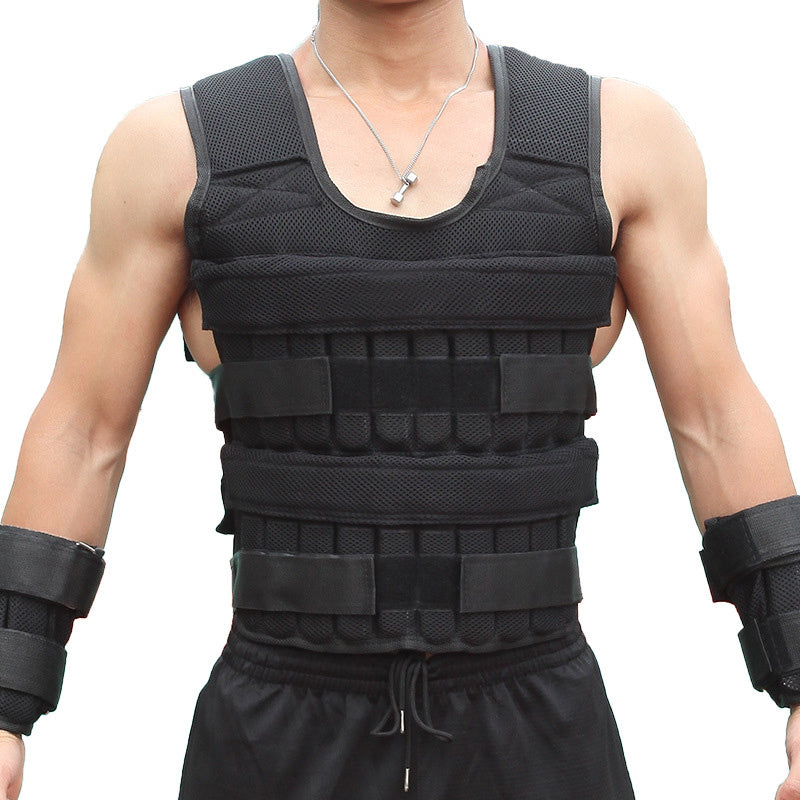 35kg Adjustable Weighted Vest – 1.95kg Weights Included Image 2