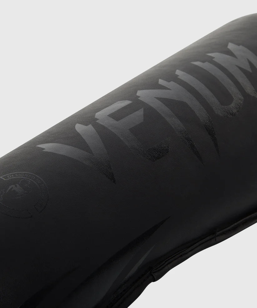 Venum Challenger Standup Shin Guards - Matte/Black Image 2