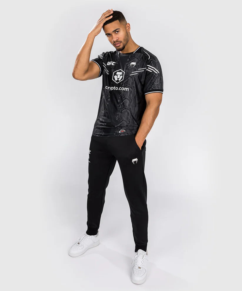 UFC Adrenaline by Venum Authentic Fight Night Men’s Walkout Jersey - Black Image 2