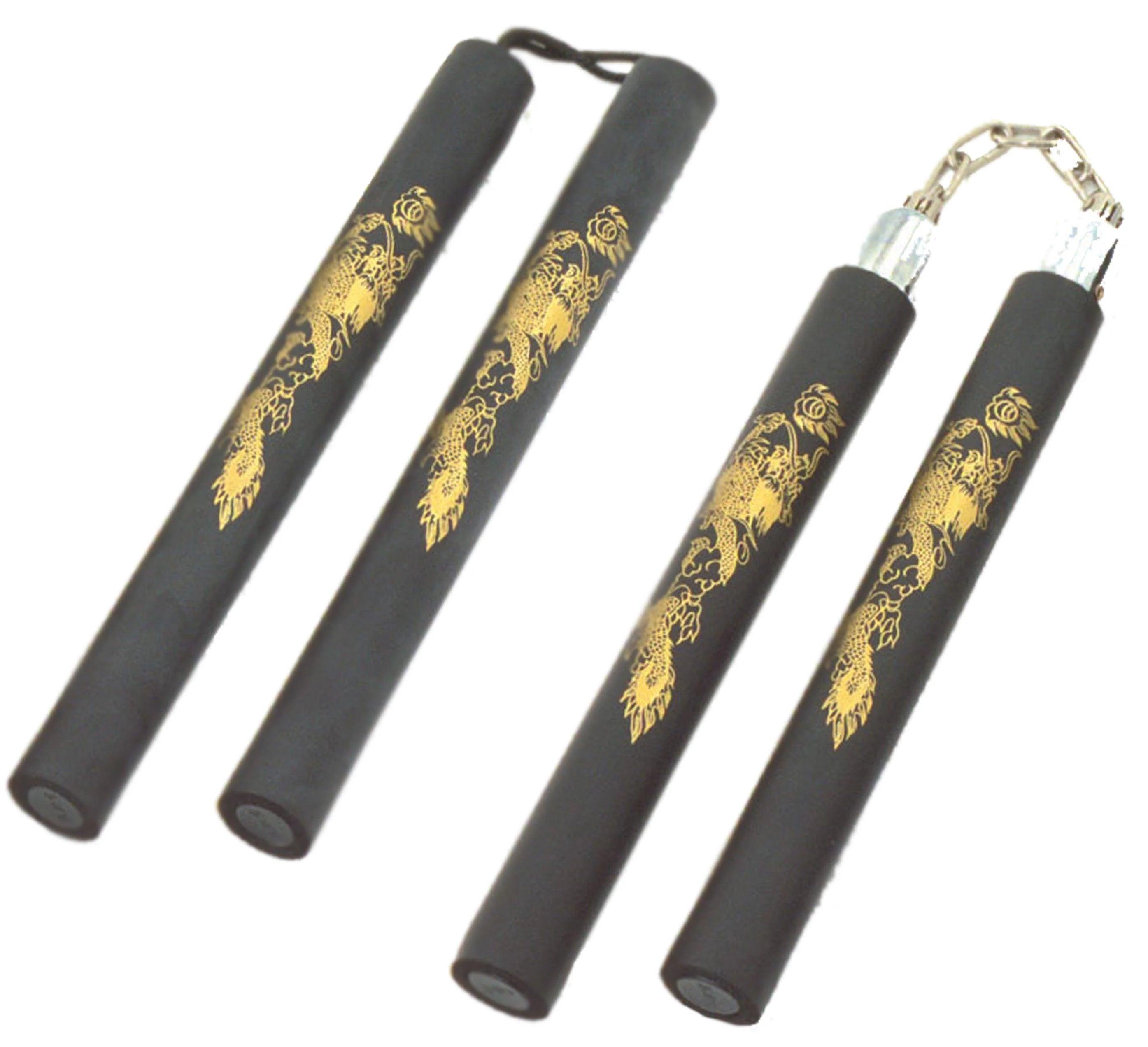 BLACK FOAM SAFETY NUNCHAKU - RINGMASTER SPORTS - Made For Champions
