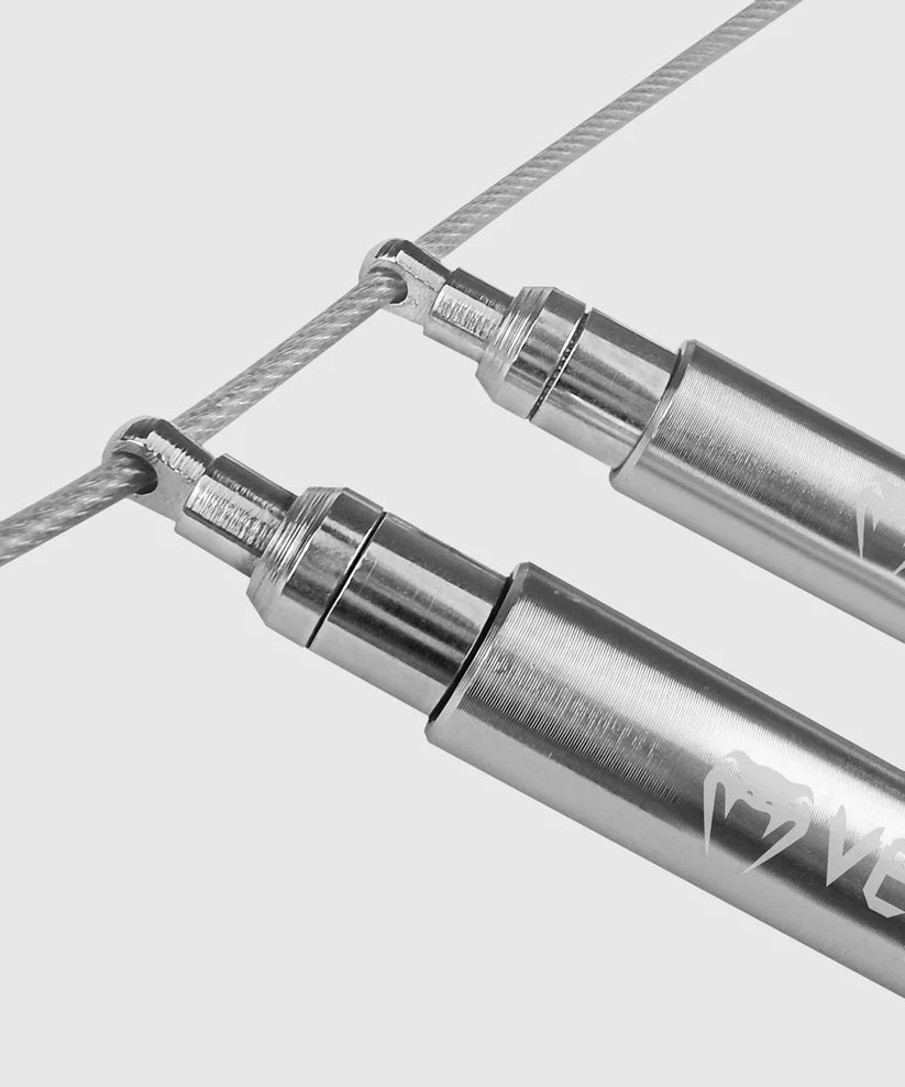 Venum Thunder Evo Jump Rope - Silver Image 2