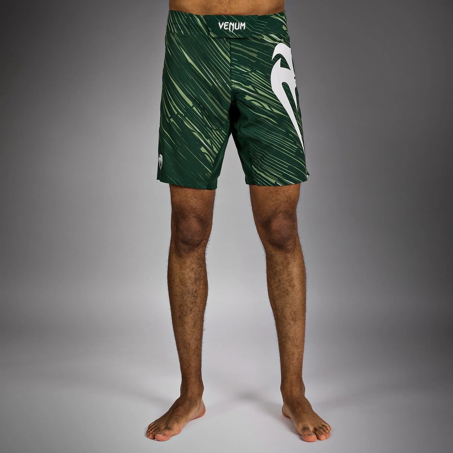 Venum Rapid Fight Shorts - Forest Green Image 1
