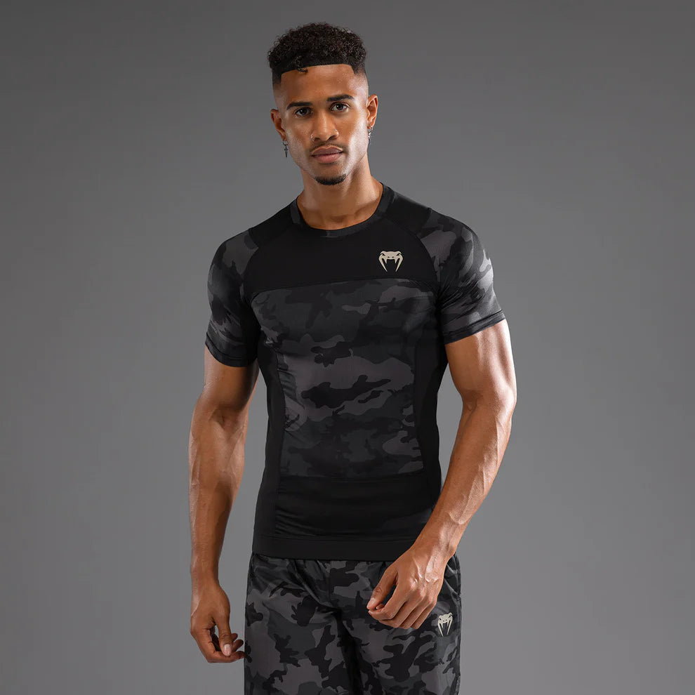 Venum G-Fit Air Men's Short Sleeve Rashguard - Digital Urban Camo Image 1