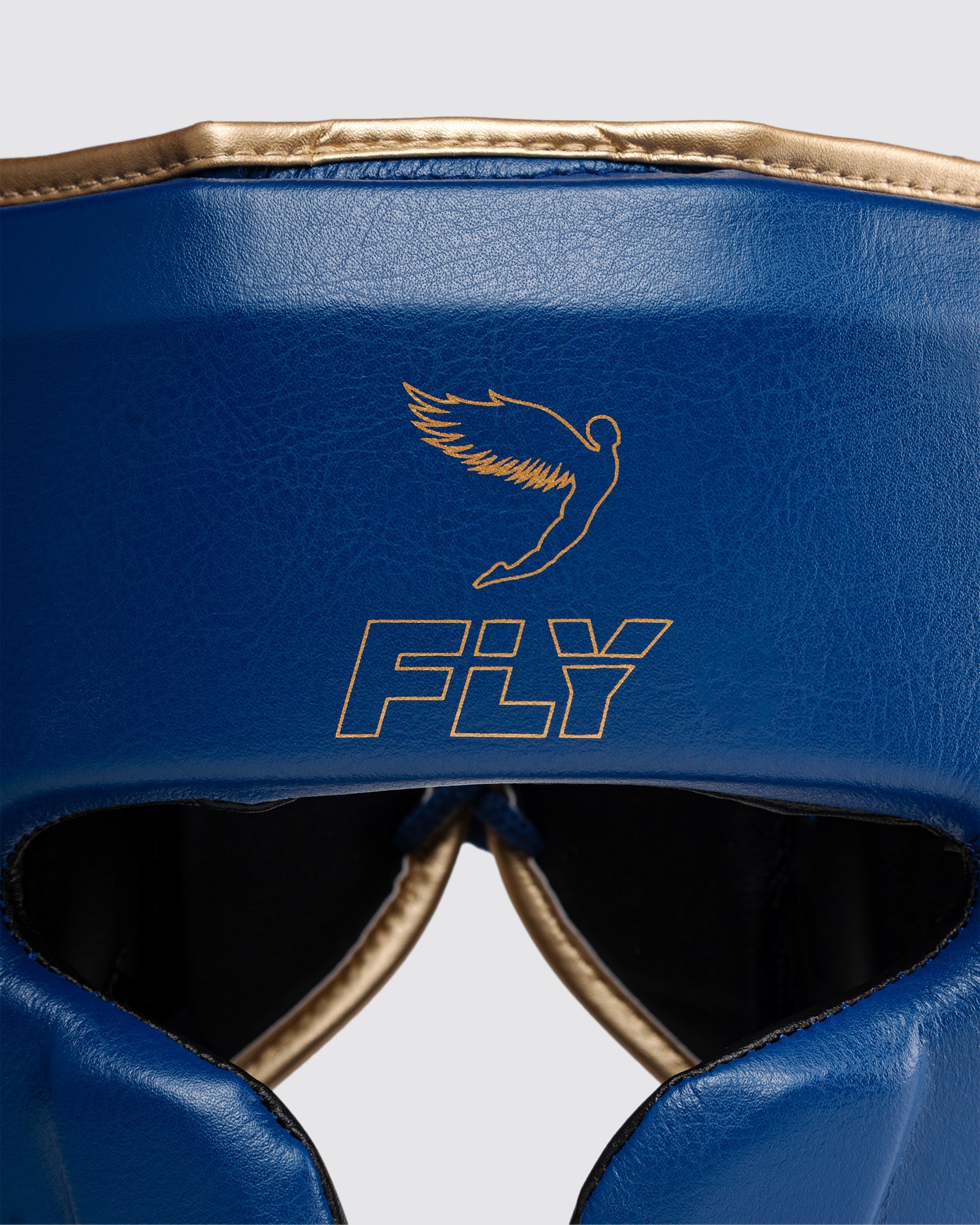 Fly Knight X Blue/Gold Headguard image 4