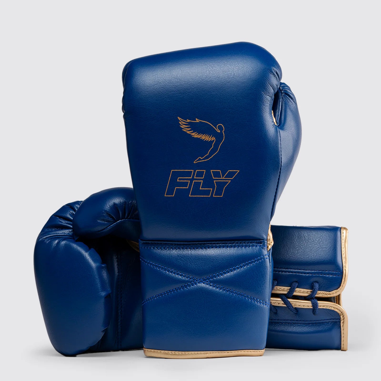 Fly Superlace X Blue/Gold Gloves Image 1