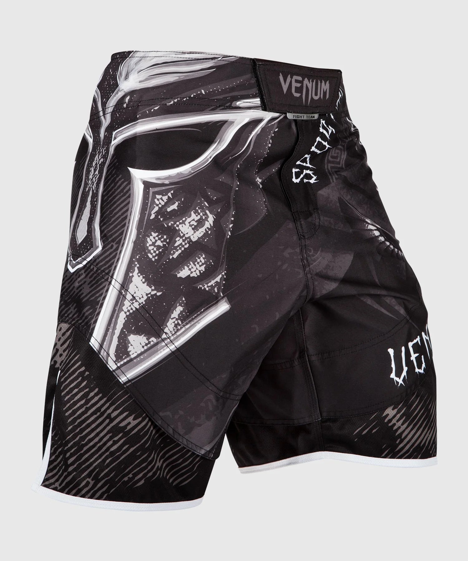 Venum Gladiator 3.0 Fightshorts - Black/White Image 1