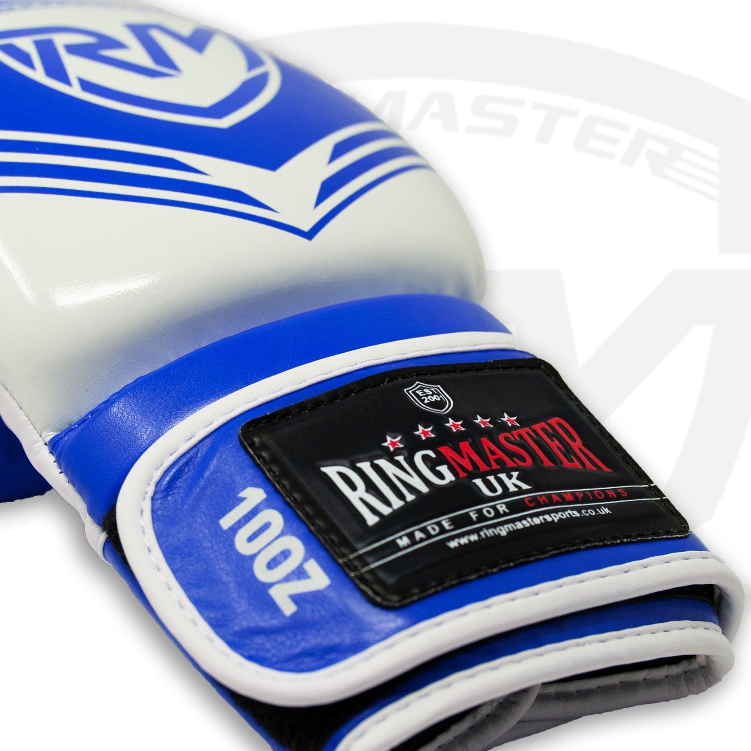 RingMaster Sports Boxing Gloves Victory Series - RingMaster Sports blue image 10