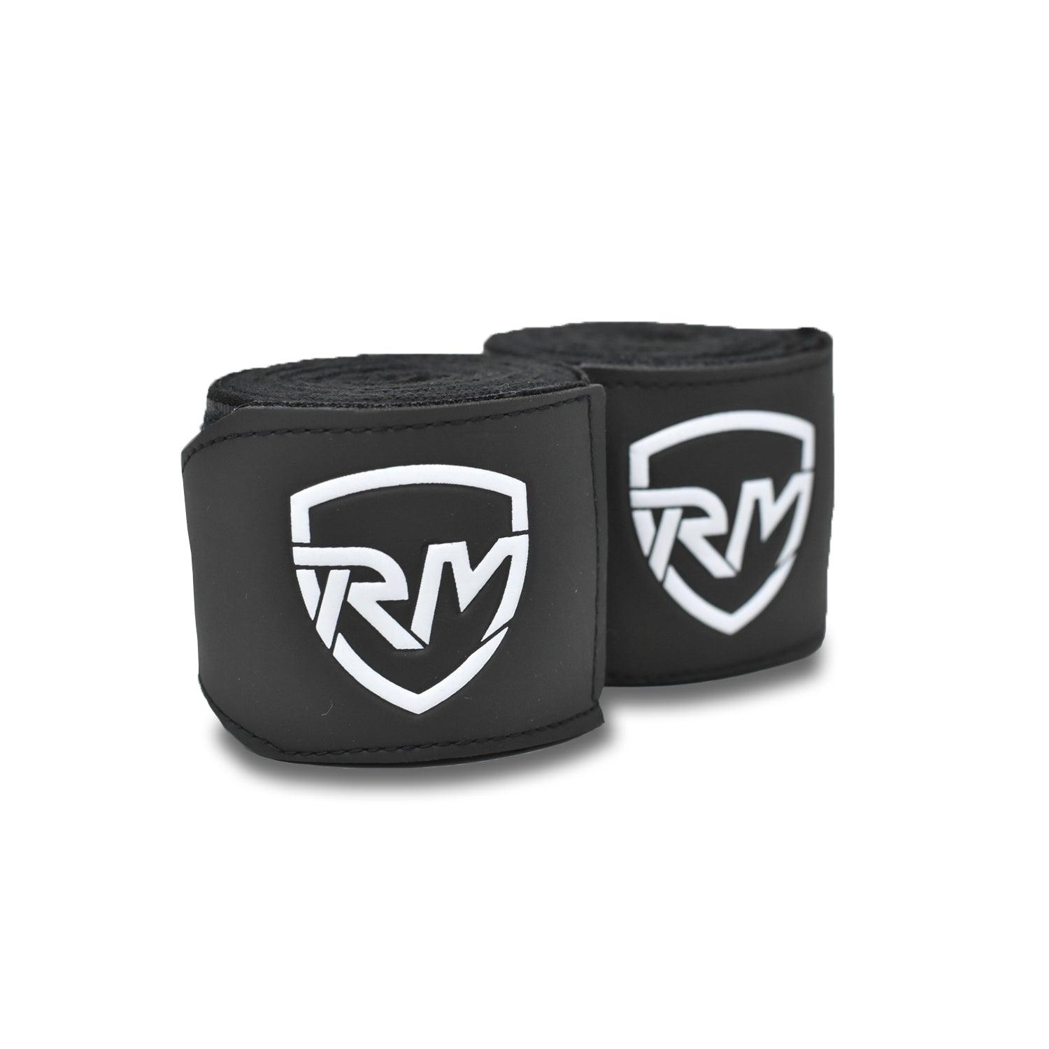 RingMaster Sports Hand Wraps Champion Series Black 4.5m - RINGMASTER SPORTS - Made For Champions
