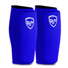 RingMaster Sports Elastic Shin Pads Blue - RINGMASTER SPORTS - Made For Champions