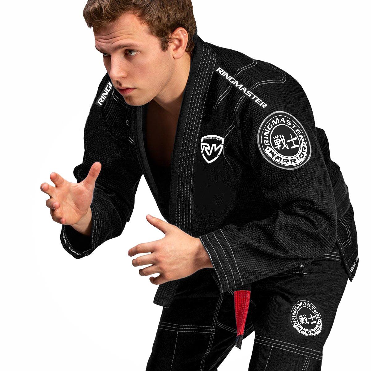 RingMaster Sports BJJ Gi Senshi Series Black - RINGMASTER SPORTS - Made For Champions