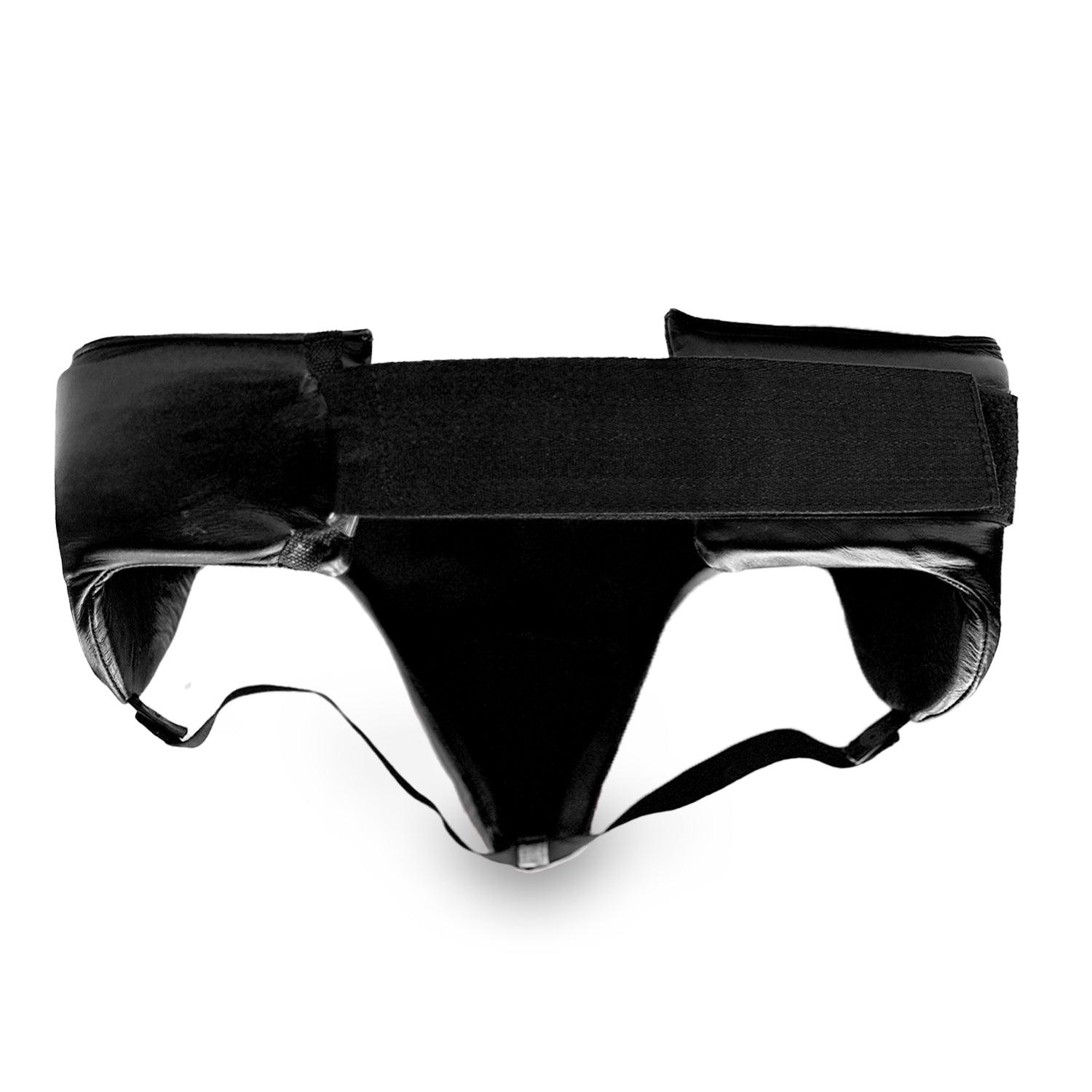 RingMaster Sports Pro 3.0 Groin Guard Genuine Leather Black - RINGMASTER SPORTS - Made For Champions