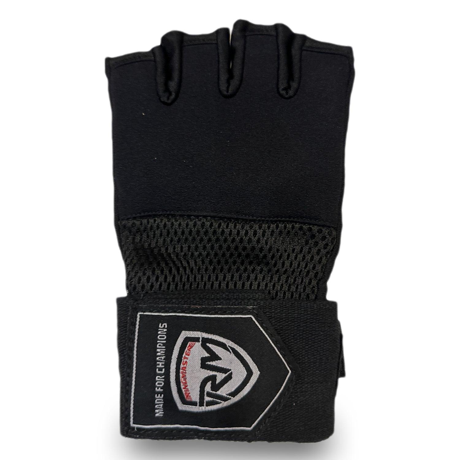 padded inner gloves, Boxing Equipment, RingMaster Sports Inner Gloves Black, Ringmaster sports inner gloves black amazon, Ringmaster sports inner gloves black review, Ringmaster sports inner gloves black sale, MMA inner gloves image 1