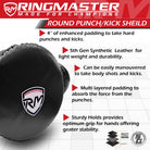 RingMaster Sports SHLDX Round Kick Shield Synthetic Leather Black - RINGMASTER SPORTS - Made For Champions