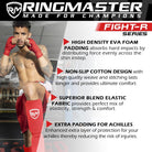 RingMaster Sports Slip-on Elastic Shin & Instep Guards Red - RINGMASTER SPORTS - Made For Champions