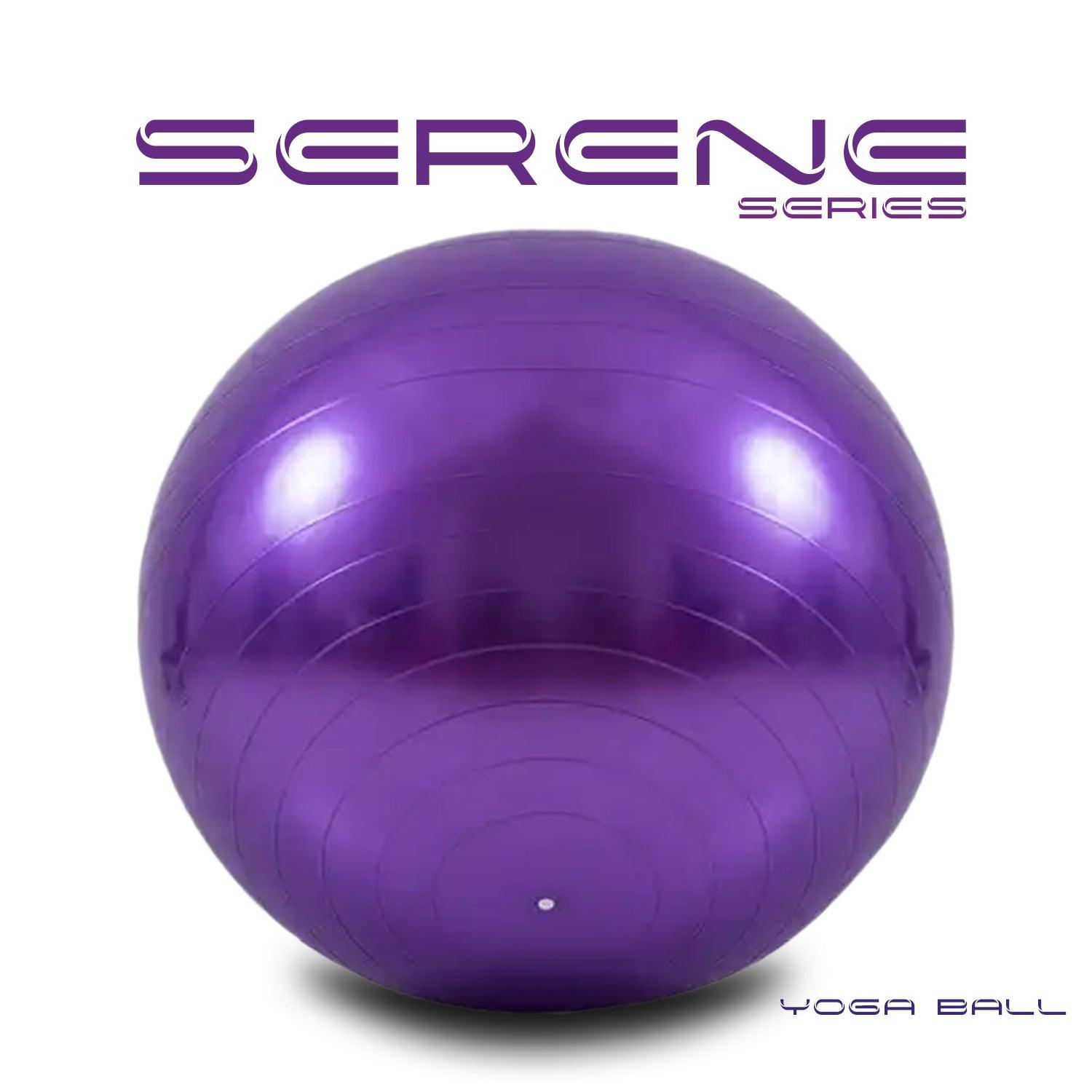 Yoga Balls Serene Series Purple 50cm fitness exercise flexibility gym image 2