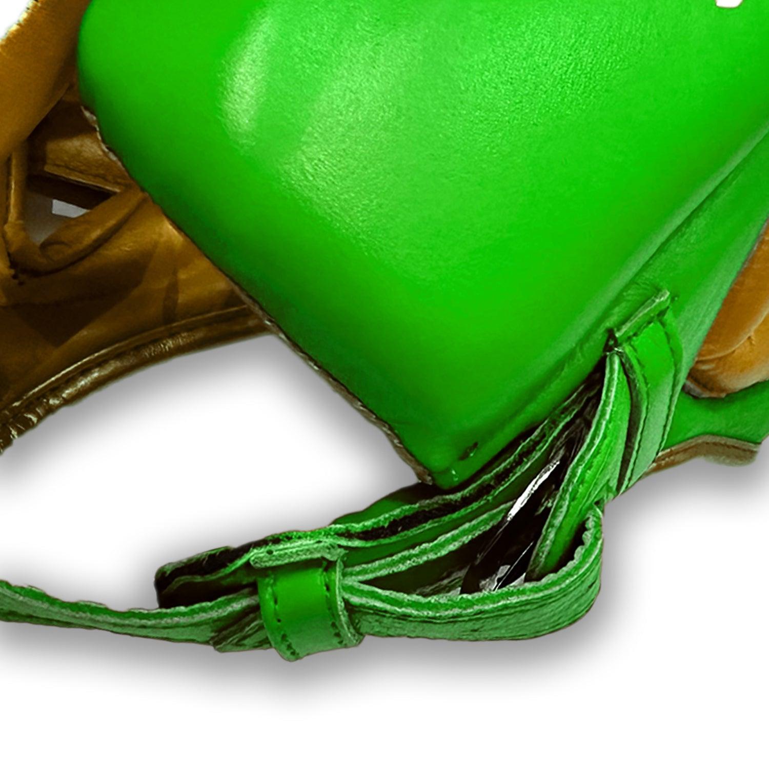 Head guard Boxing, Best boxing head guard, boxing head guard uk, boxing head guard junior, boxing head guard kids, boxing head guard open face, Boxing head guard for sale, face guard boxing, boxing headgear, chin cheek head guard, Head guard Boxing Green and Gold, Ringmaster Sports Head guard, Ringmaster Sports Equipment, Ringmaster boxing Equipment