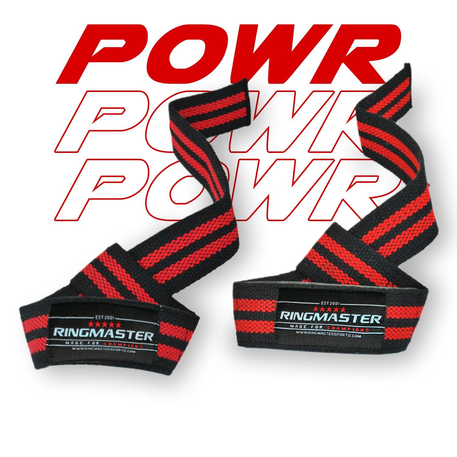 RingMaster Sports Weightlifting Wrist Straps Gym bodybuilding fitness image