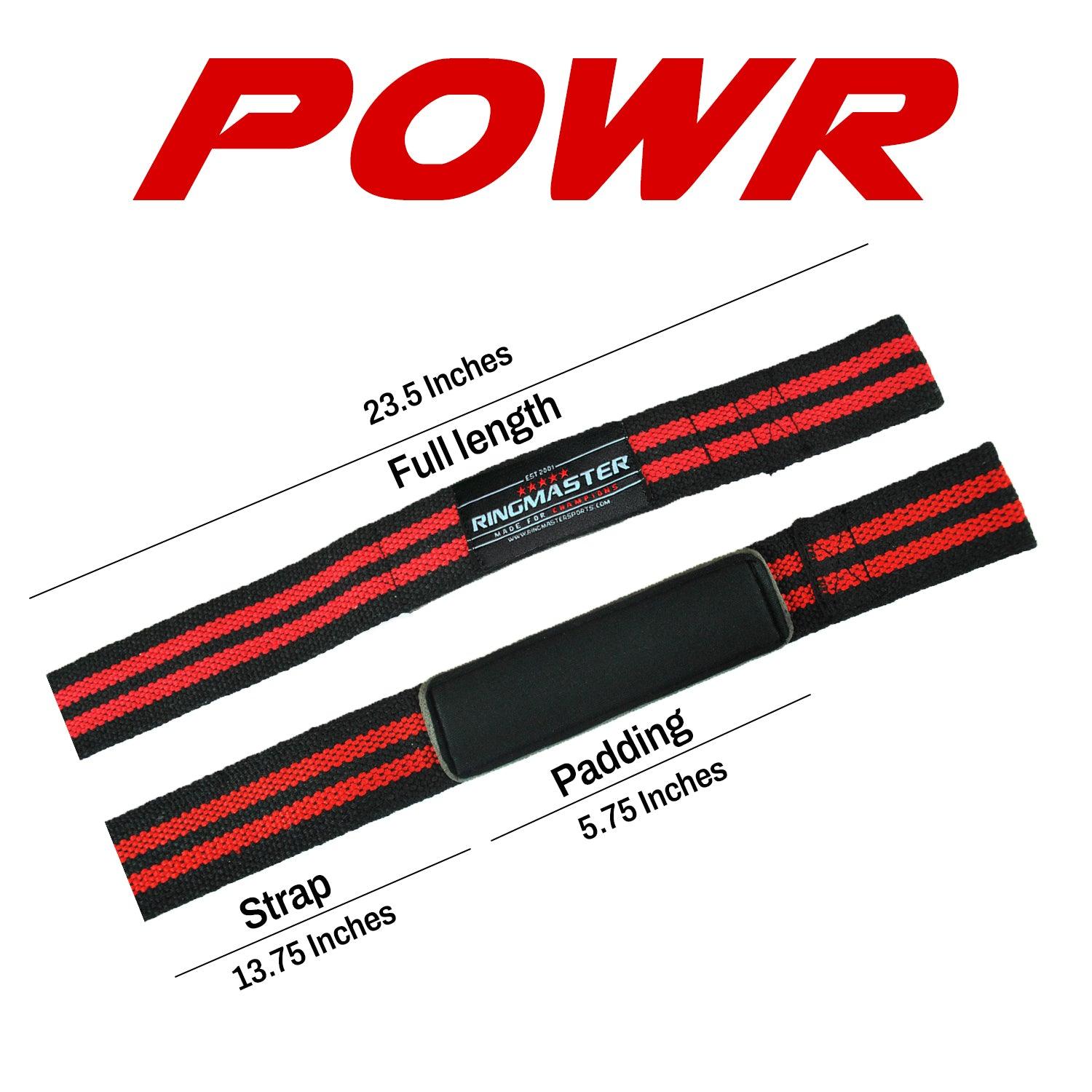 RingMaster Sports Weightlifting Wrist Straps Gym bodybuilding fitness image