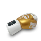 RingMaster Sports Boxing Gloves Superfit Series White Gold Image 4