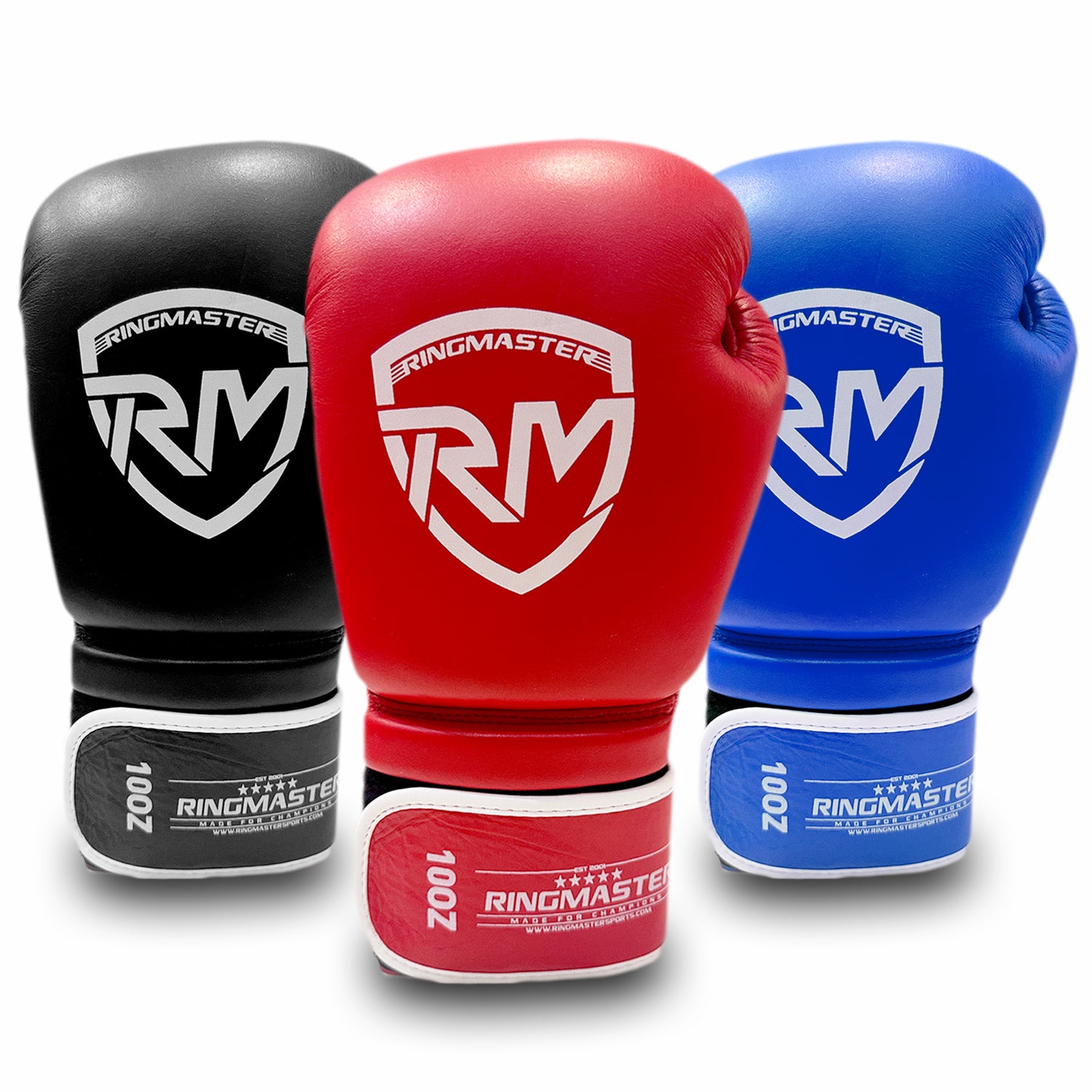 RingMaster Sports Amateur Boxing Gloves Champion Series Genuine Leather iamge 1