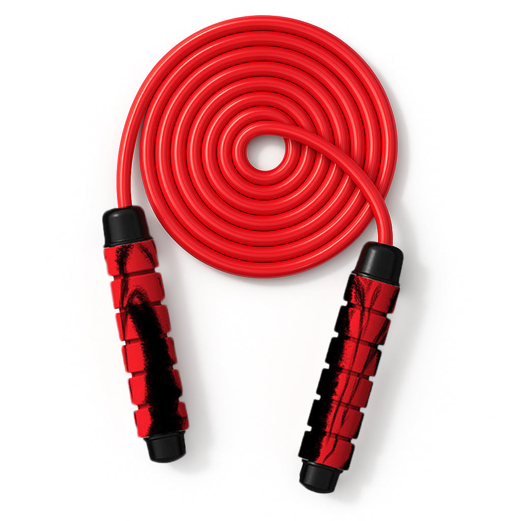 Heavy Duty Skipping Rope 3m Red Image 1