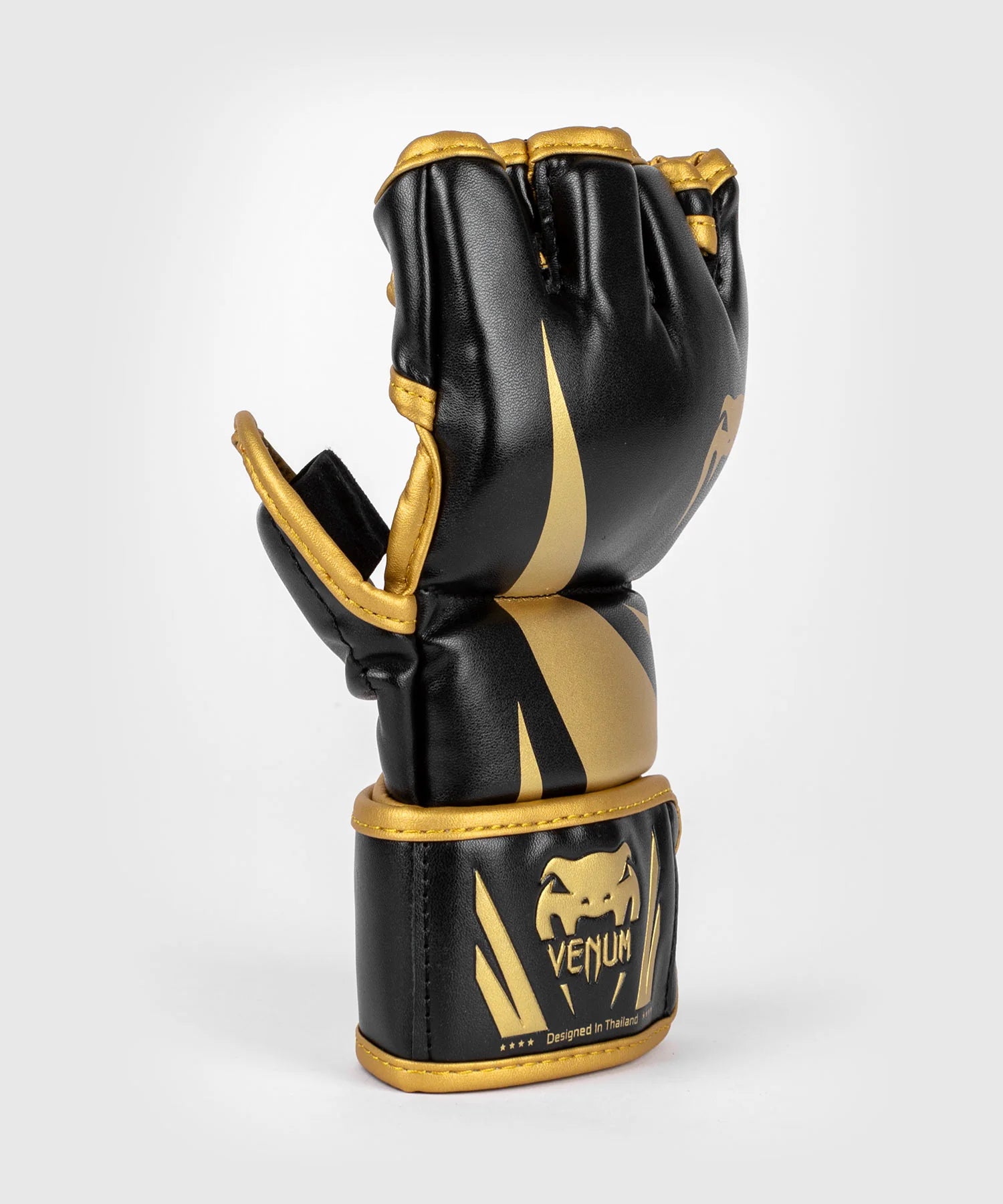 Venum Challenger 2.0 MMA Gloves - Black/Gold Image 2