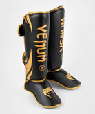 Venum Challenger Standup Shin Guards - Black/Gold Image 1