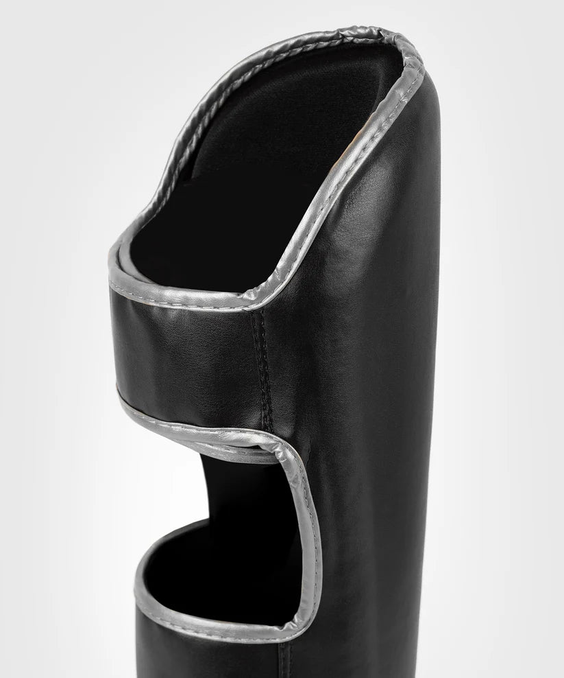 Venum Challenger Standup Shin Guards - Black/Silver Image 6