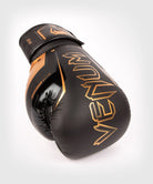 Venum Elite Evo Boxing Gloves - Black/Bronze Image 6