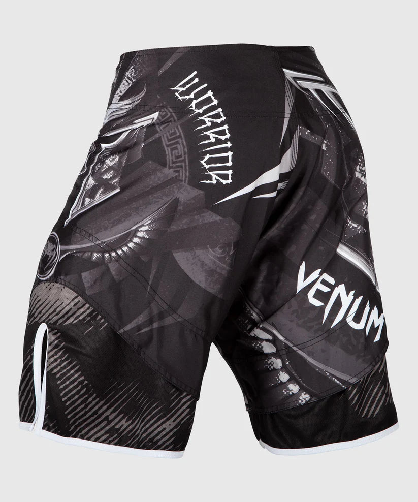 Venum Gladiator 3.0 Fightshorts - Black/White Image 3
