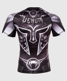 Venum Gladiator 3.0 Rashguard - Black/White - Short Sleeves Image 2