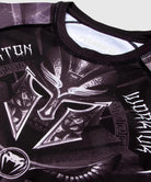 Venum Gladiator 3.0 Rashguard - Black/White - Short Sleeves Image 5