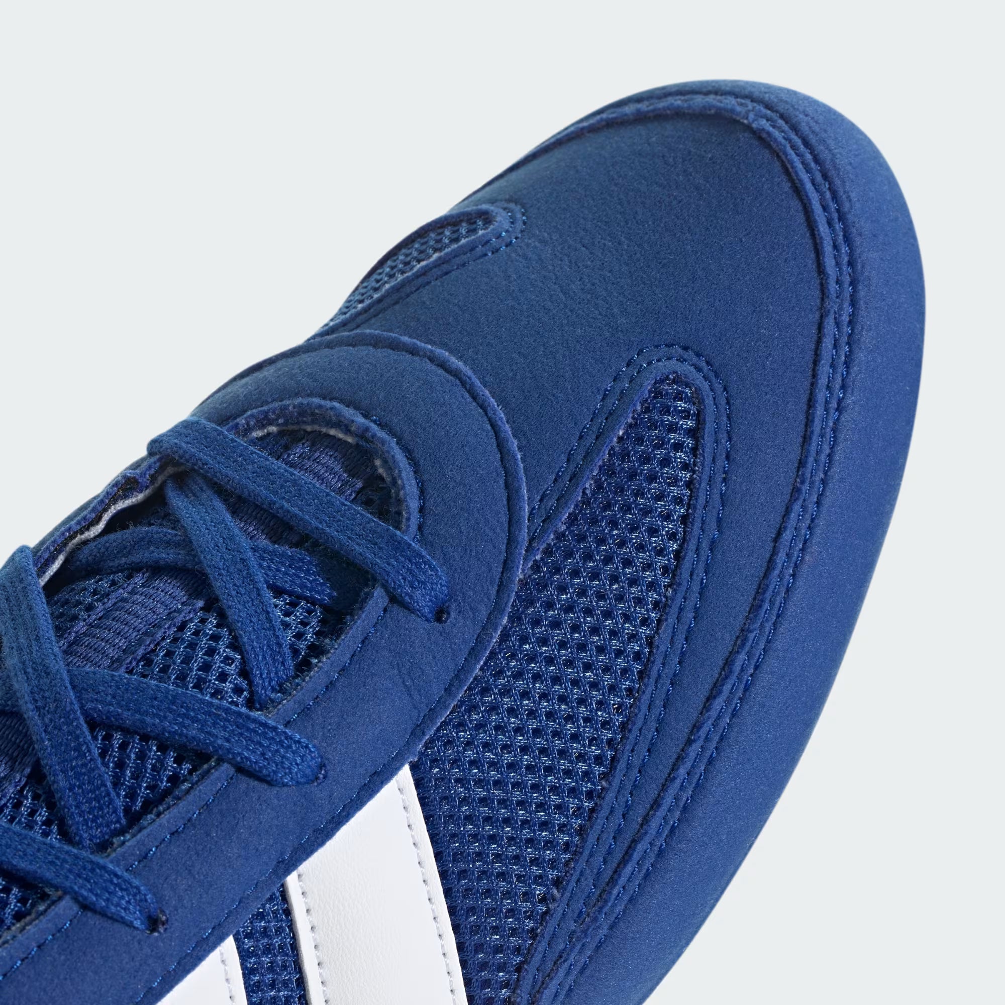 adidas Box Hog Classic K Kids Boxing Shoes Team Royal Blue used for boxing training and ring footwork