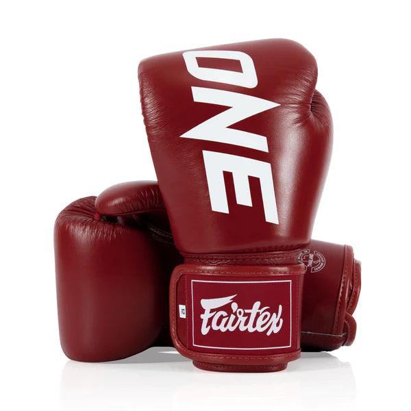 BGV Fairtex X ONE Championship Boxing Gloves - Red - RINGMASTER SPORTS - Made For Champions
