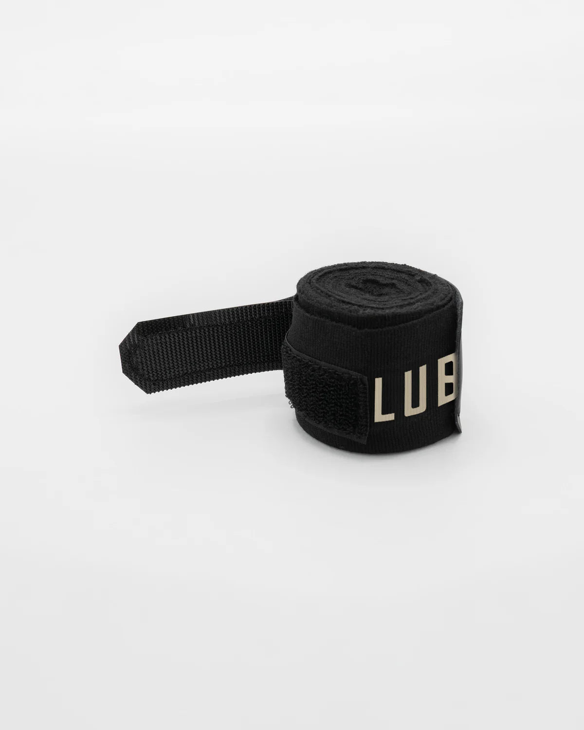 Boxraw 4.5m Sparring Club Hand Wraps Black Gold shown with washable carry pouch