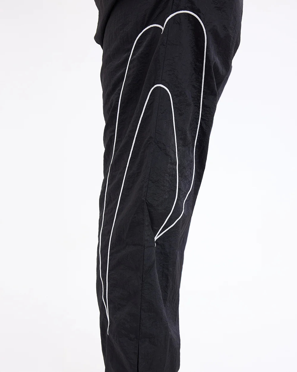 Boxraw Tunero Track Bottoms Black worn for boxing training gym wear and casual athletic styling