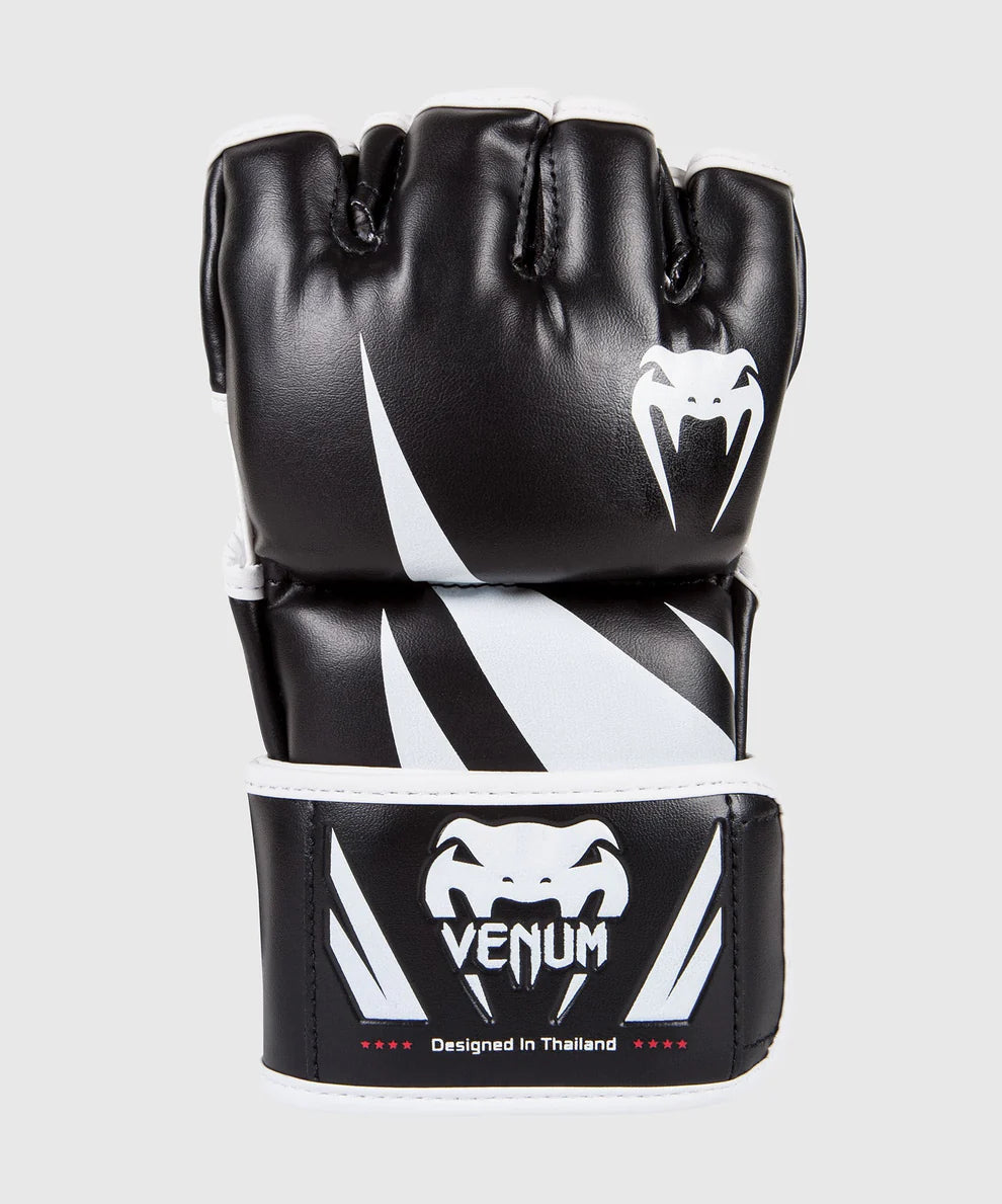 Venum Challenger 2.0 MMA Gloves - Black/White Image 2