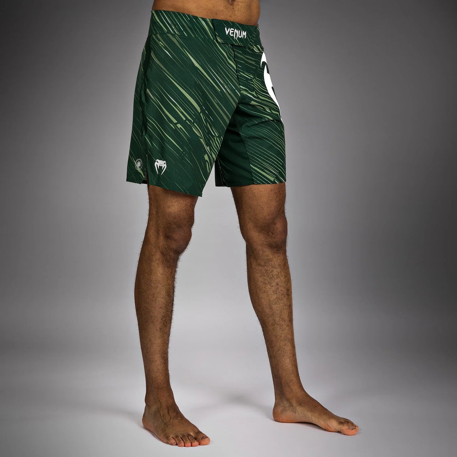 Venum Rapid Fight Shorts - Forest Green Image 3