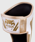 Venum Elite Standup Shinguards - White/Gold Image 3