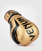 Venum Elite Boxing Gloves - Gold/Black Image 8