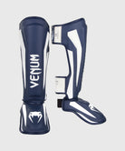 Venum Elite Standup Shinguards - Navy Blue/White Image 1