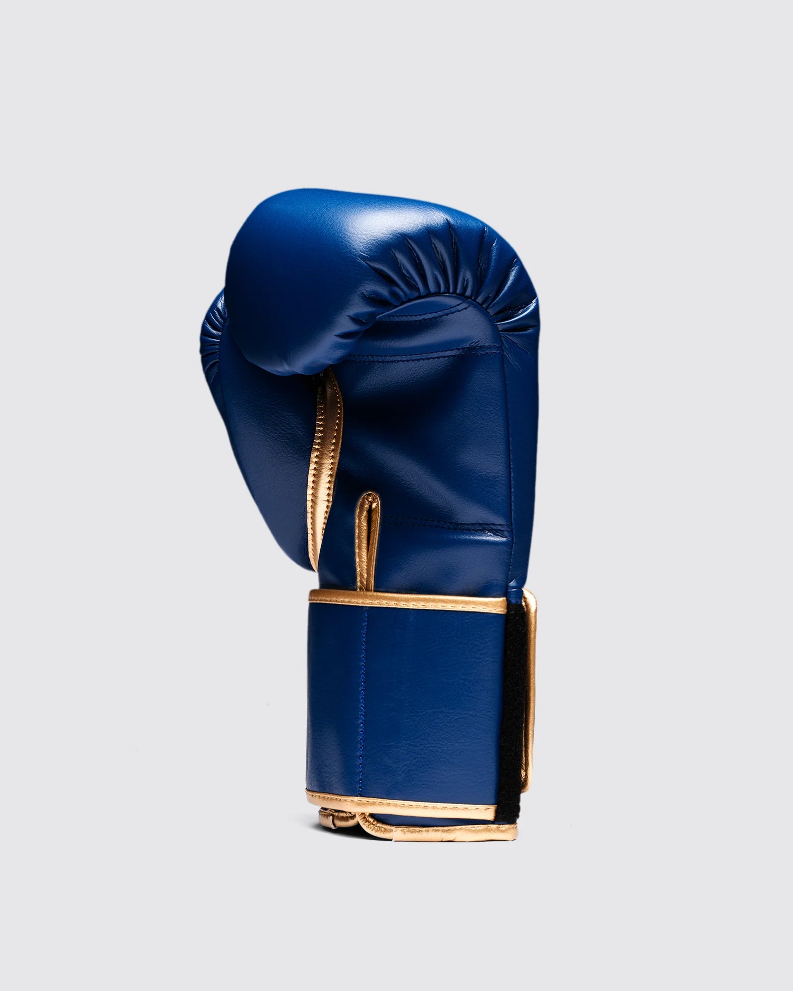 Palm view of Fly Superloop Pro X2 boxing gloves for training and sparring space blue