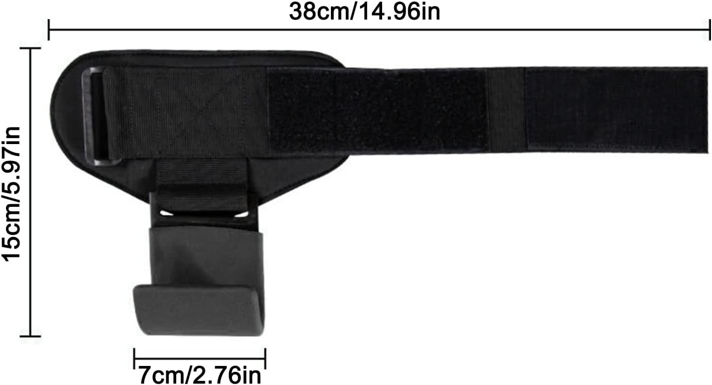 Gym lifting hooks used for pull-ups on bar