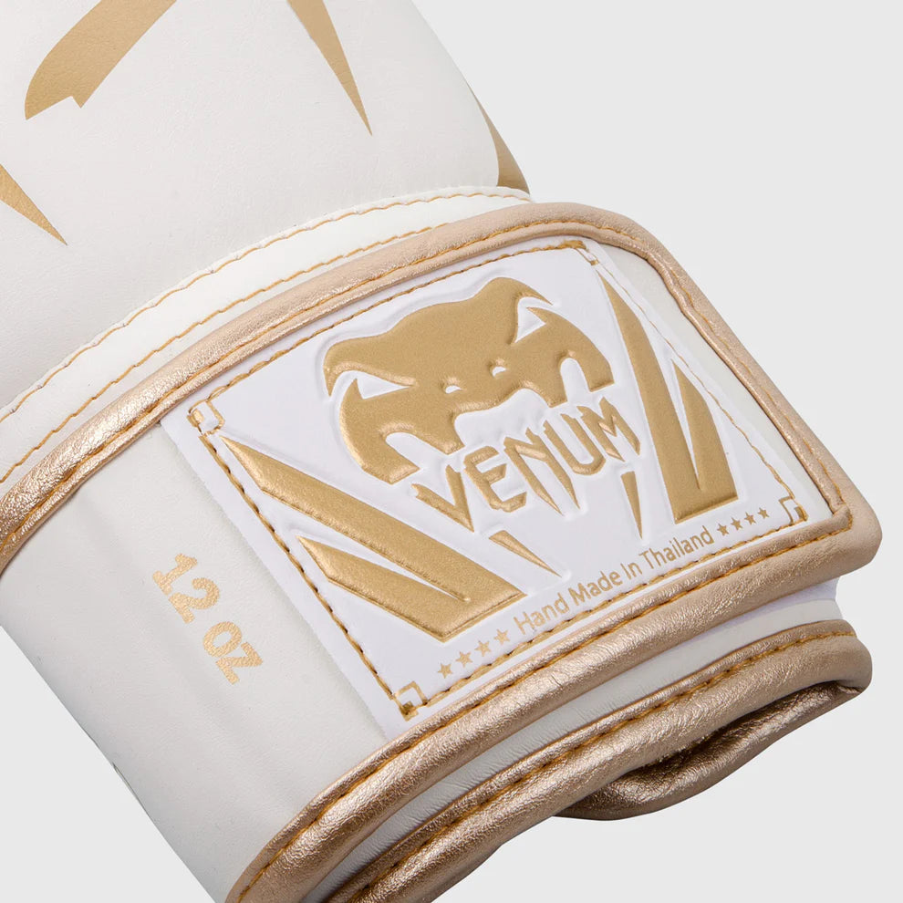 Muay Thai and kickboxing sparring gloves with premium semi-leather construction.