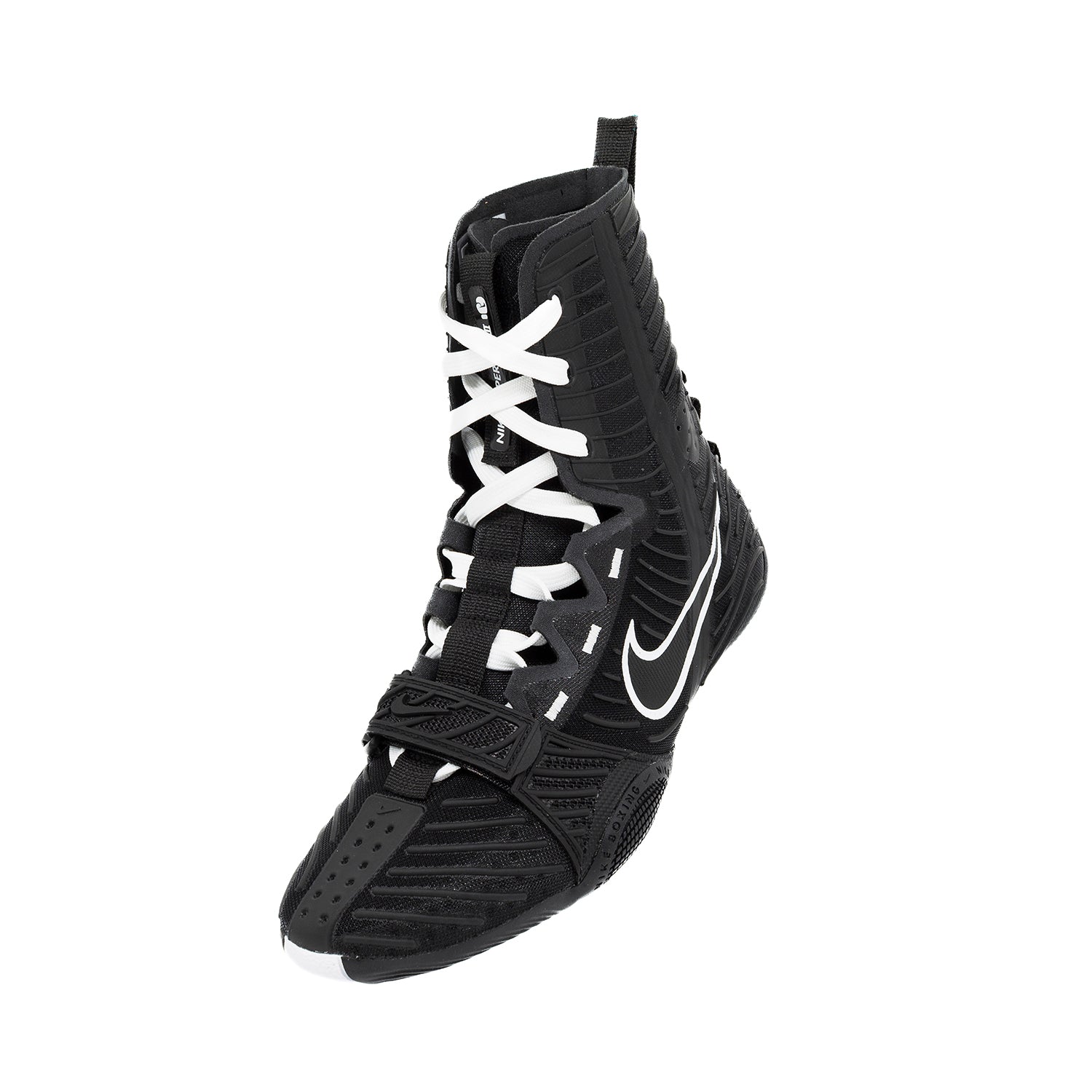 heel and ankle support detail on Nike HyperKO 3 Black