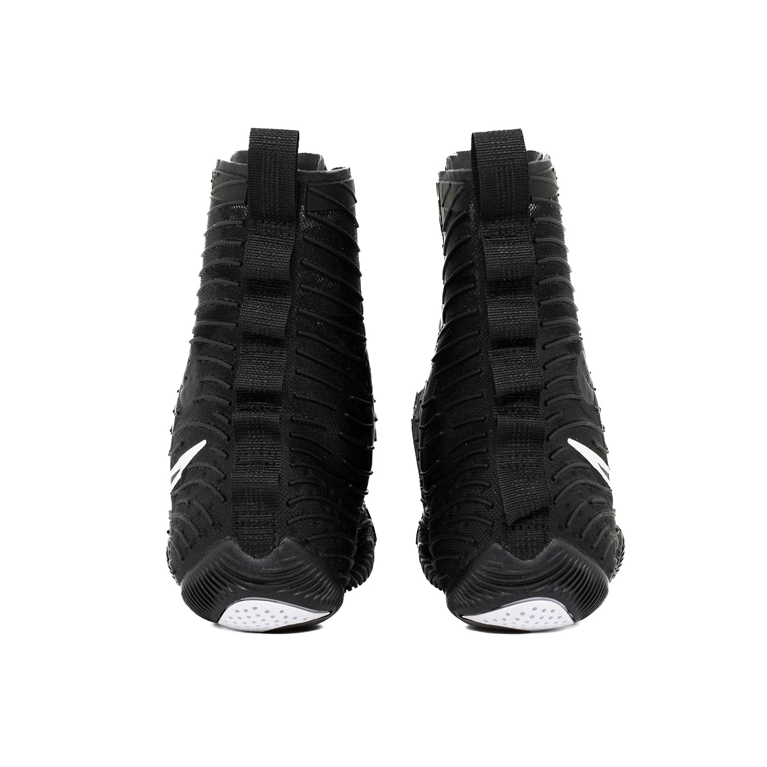 outsole view of Nike HyperKO 3 Black showing traction