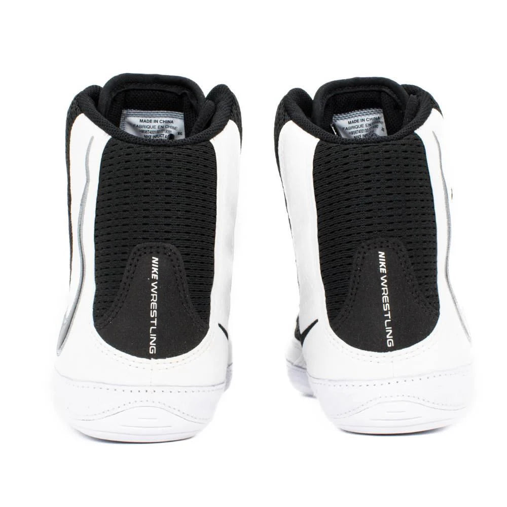 Wrestler wearing Nike Inflict 4 wrestling boots in training