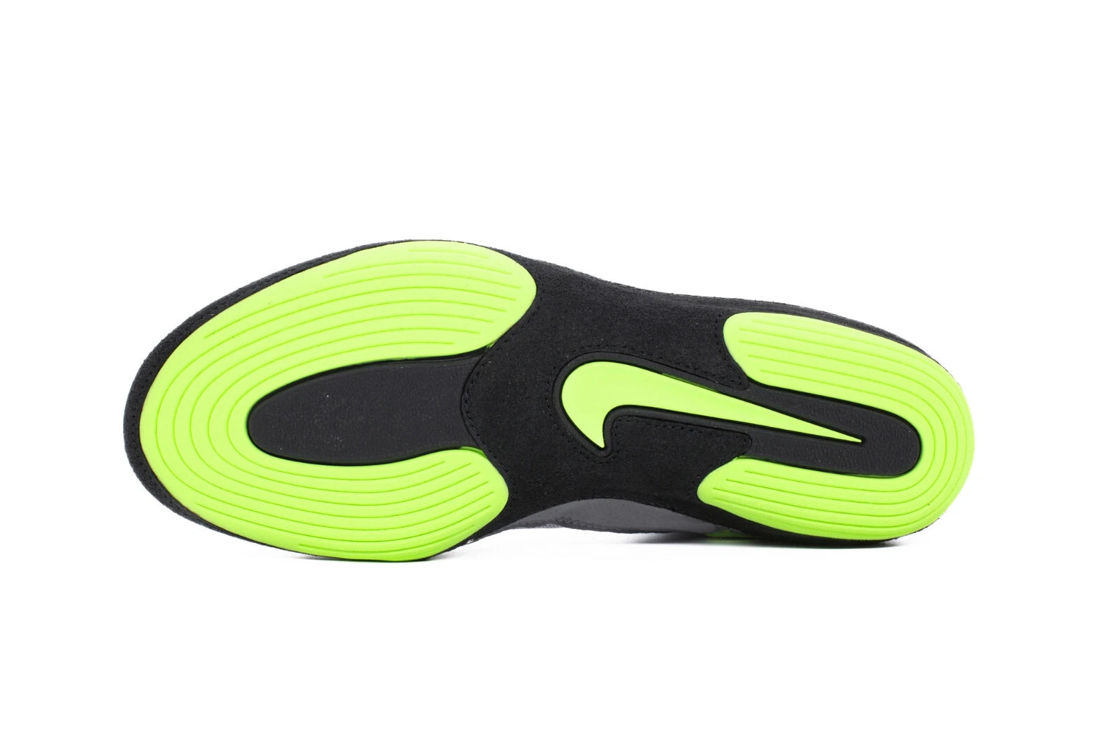 Nike Inflict 4 wrestling shoes used during wrestling training on mat